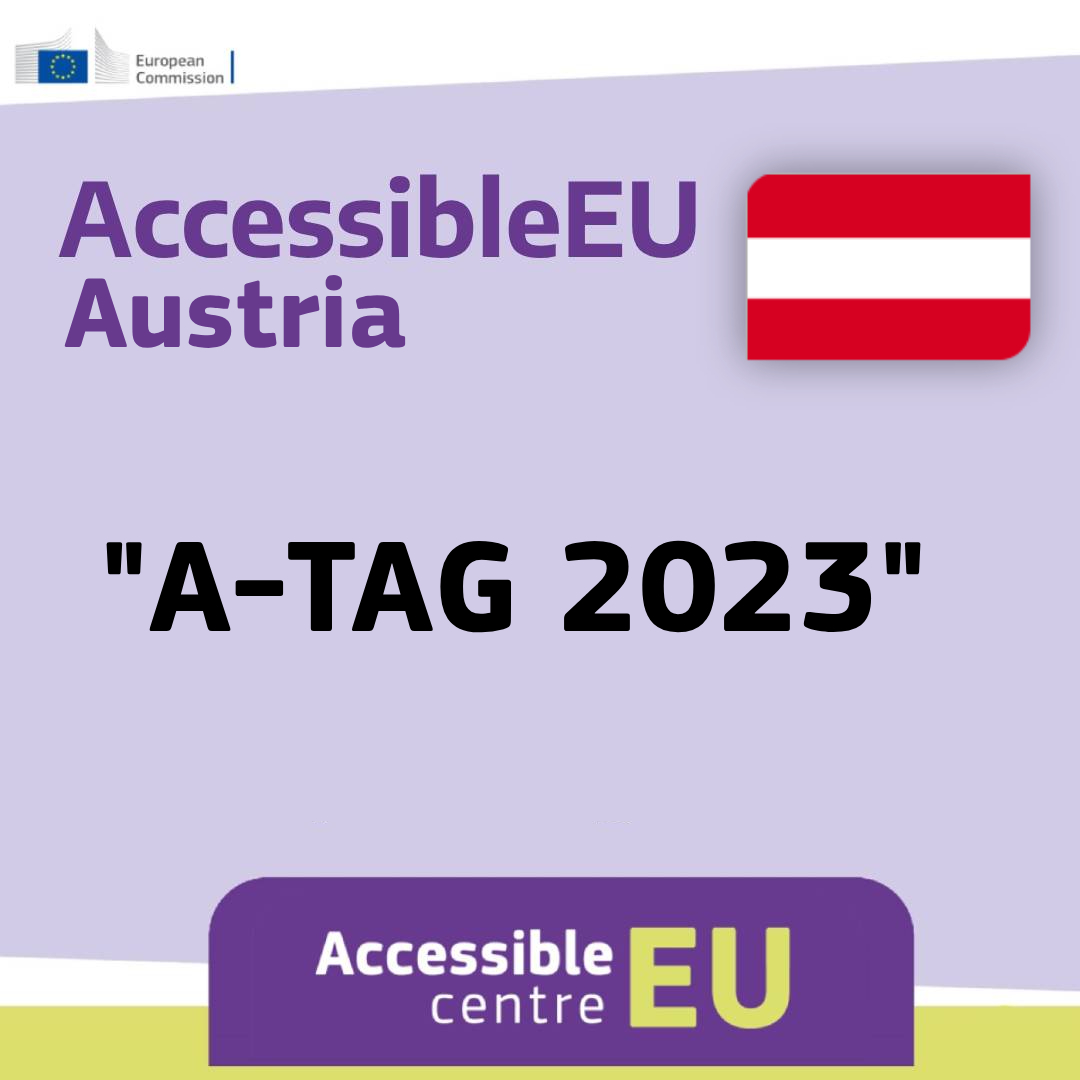 AccessibleEU Austria - A-TAG 2023